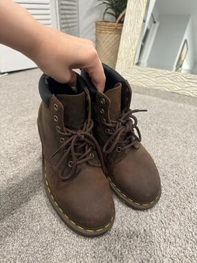 Brown Dr. Martens